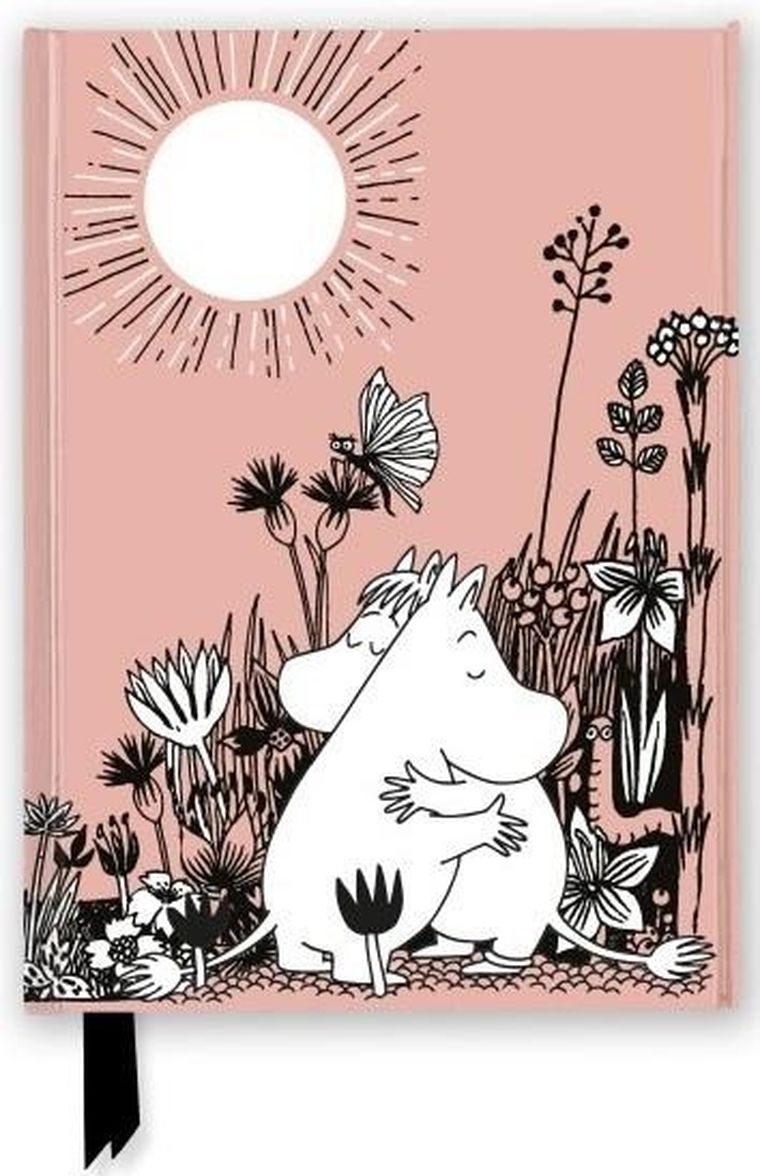 Flame Tree, Muminki, notatnik, A5, linia, Miłość, 1 szt.