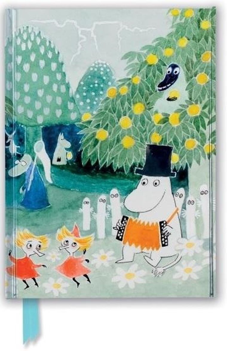 Flame Tree, Muminki, notatnik A5, linia, Rodzina Finn, 1 szt.