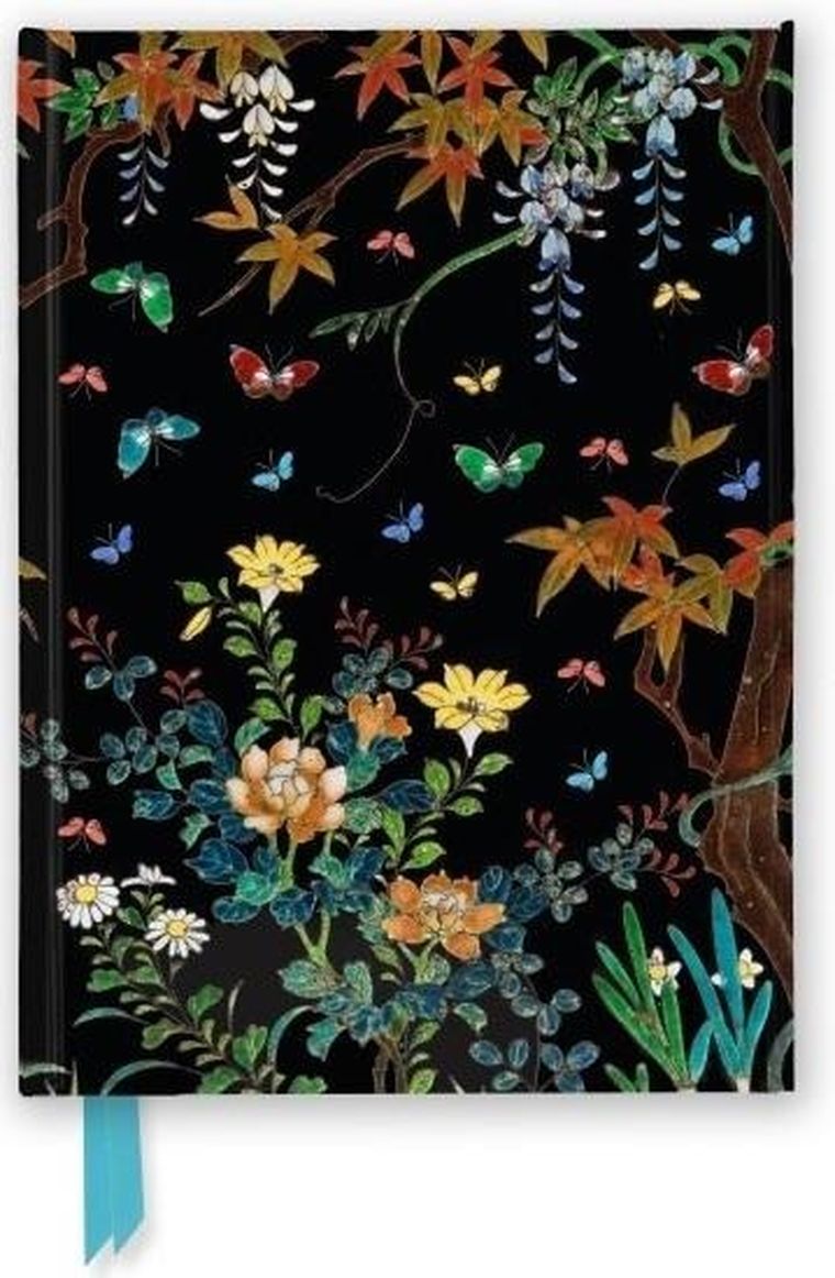 Flame Tree, notatnik, A5, linia, Kwiaty i motyle Ashmolean, 1 szt.