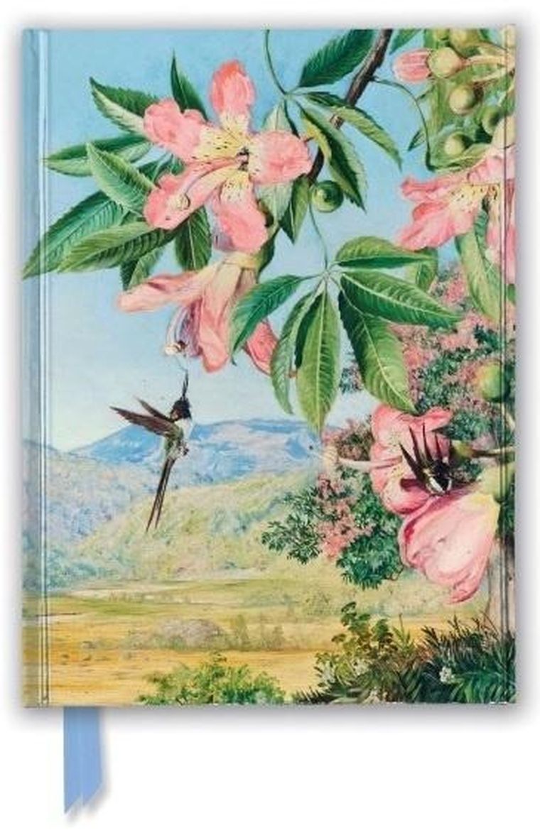 Flame Tree, notatnik, A5, linia, Liście i kwiaty, Kew Gardens, 1 szt.