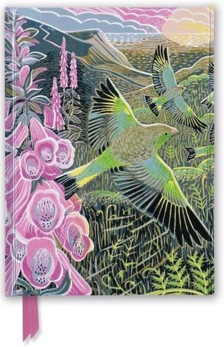 Flame Tree, notatnik A5, linia, Naparstnice i zięby Annie, 1 szt.