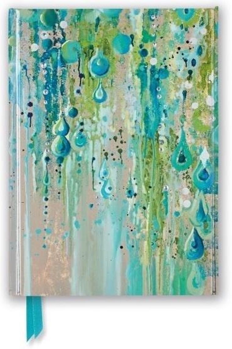 Flame Tree, notatnik, A5, linia, Szmaragdowa rosa, Nel Whatmore, 1 szt.