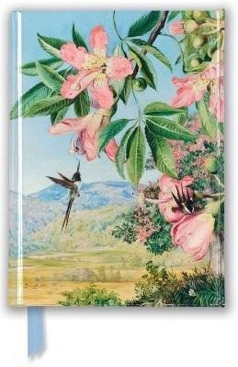 Flame Tree, notatnik A6, linia, Liście i kwiaty Kew Gardens, 1 szt.