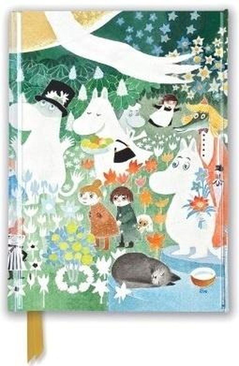 Flame Tree, notatnik, A6, linia, Muminki, Podróż, 1 szt.