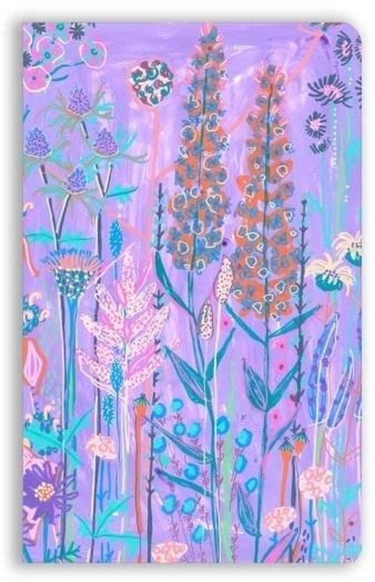 Flame Tree, notatnik B6, linia, Fioletowy ogród Lucy Innes, 1 szt.