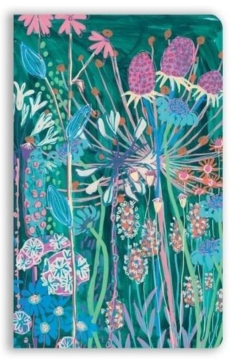 Flame Tree, notatnik B6, linia, Niebieski ogród Lucy Innes, 1 szt.