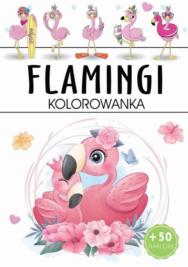 Flaming. Kolorowanka