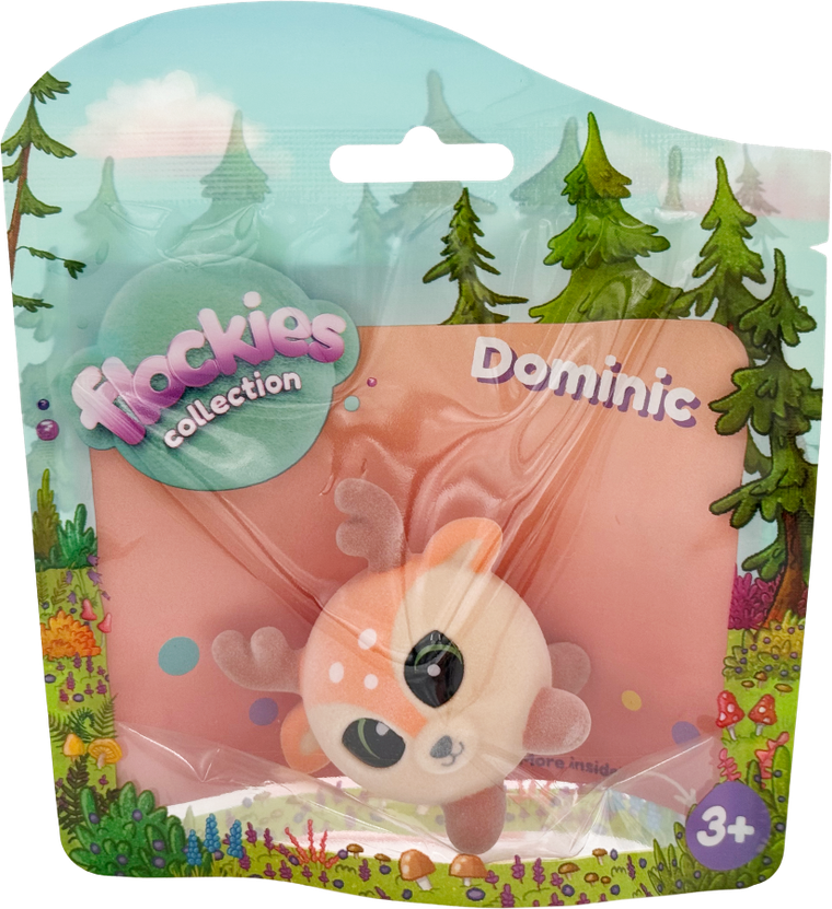 Flockies, jelonek Dominik, figurka