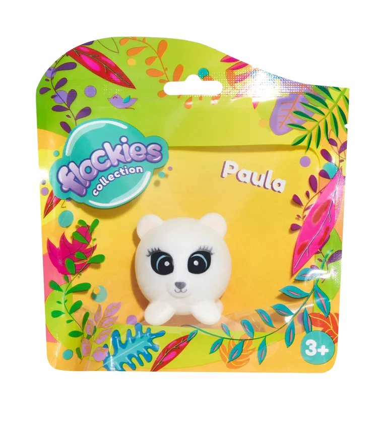 Flockies, niedźwiedź polarny Paula, figurka