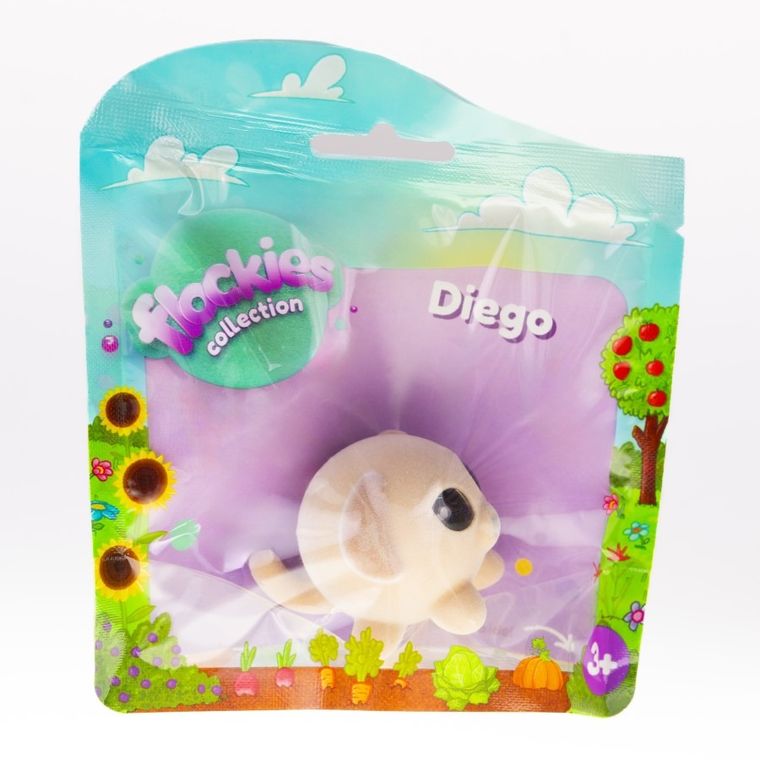 Flockies, pies Diego, figurka