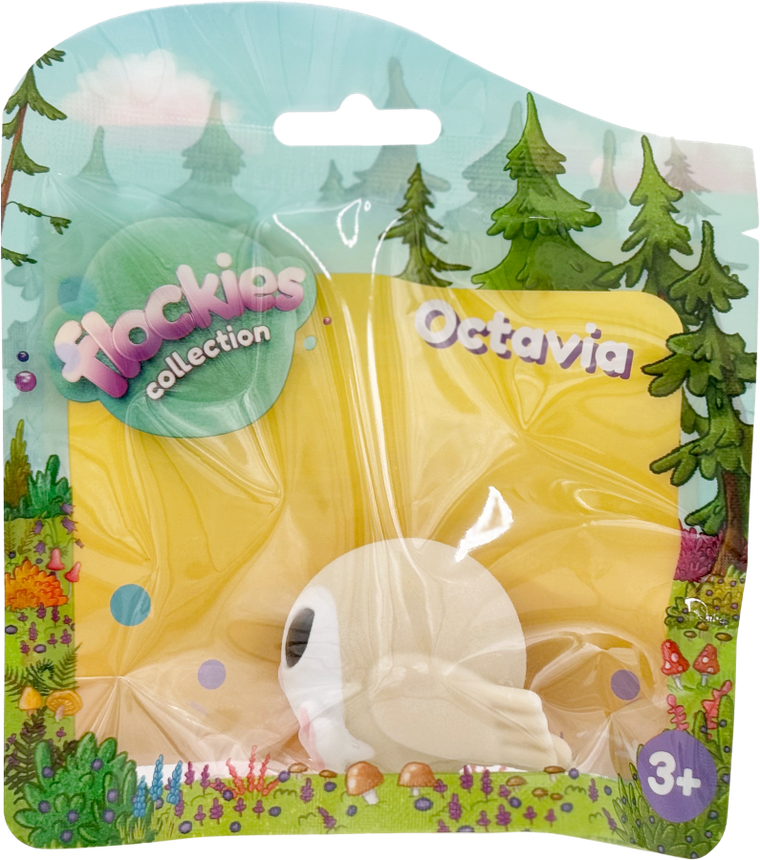Flockies, sowa Octavia, figurka