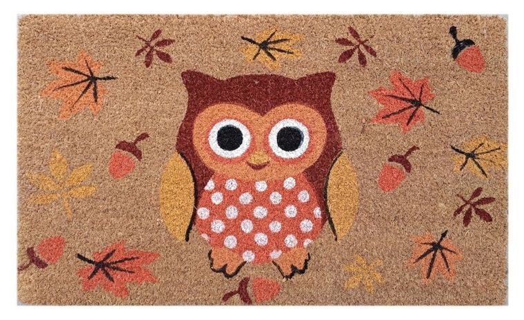 Floor Gardens, wycieraczka, jesienna sówka