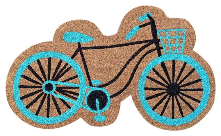 Floor Gardens, wycieraczka, rower