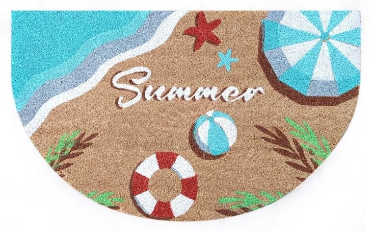 Floor Gardens, wycieraczka, summer plaża