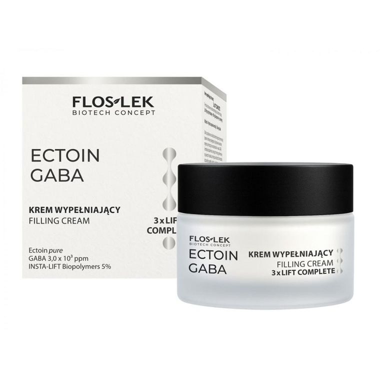 Floslek, Ectoin Gaba, krem wypełniający 3xLIFT COMPLETE, 50 ml