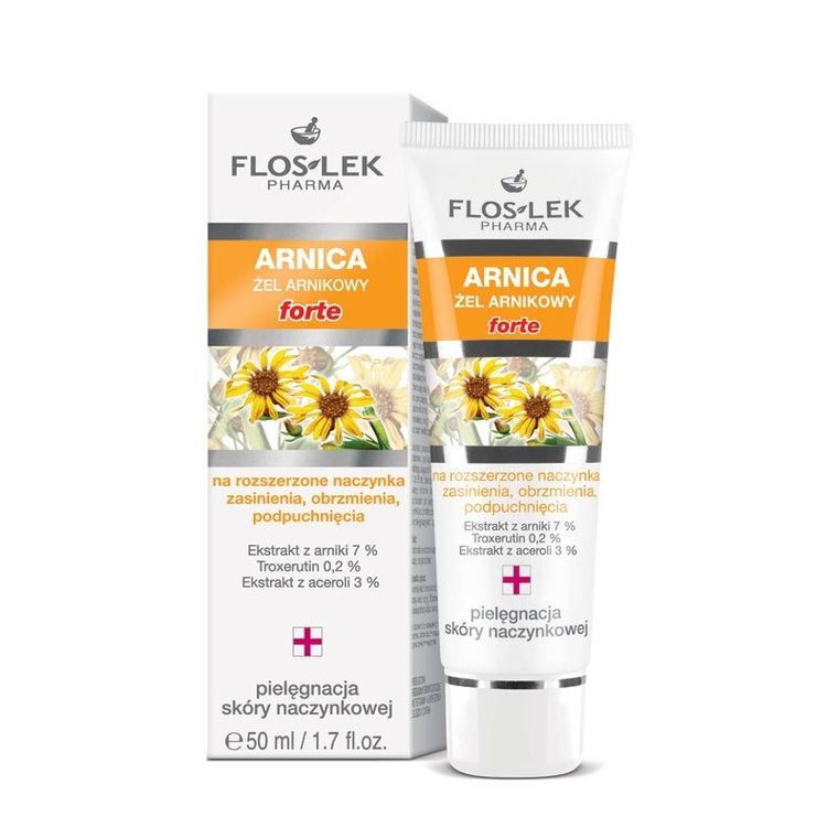 Floslek, Pharma Arnica, żel arnikowy, forte, 50 ml