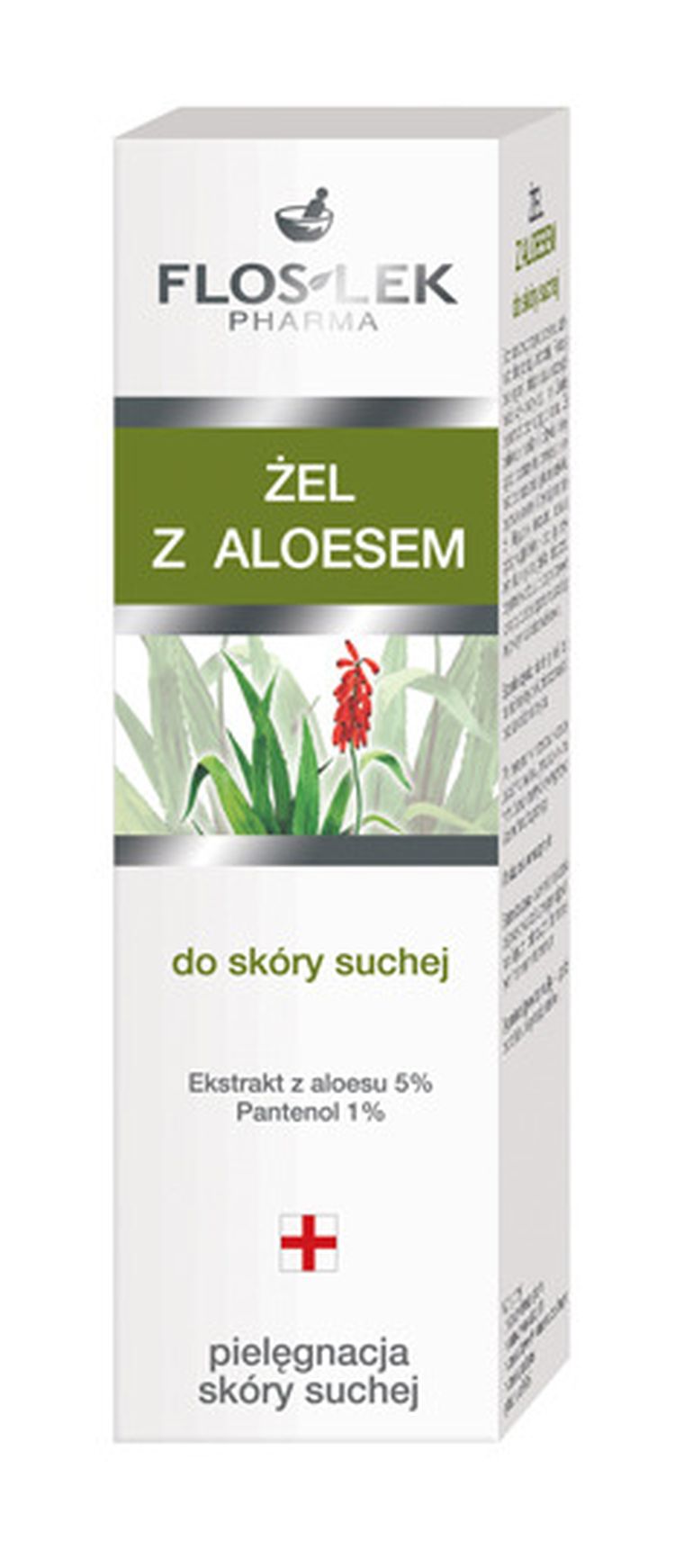 Floslek, Seria do pielęgnacji skóry suchej, żel z aloesem, 200 ml
