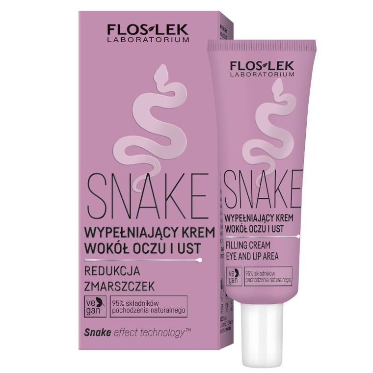 Floslek, Snake krem wypełniający wokół oczu i ust, 30 ml