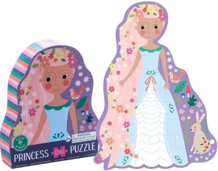 Floss & Rock, Bajkowy Świat, puzzle, 12 elementów