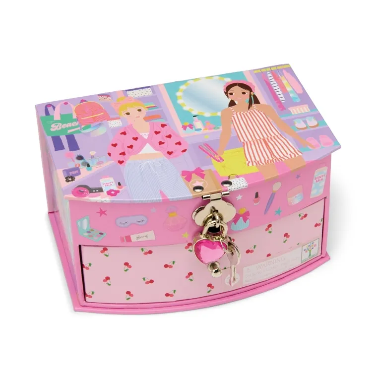 Floss & Rock, Fashion Friends, szkatułka na biżuterię, zamykana