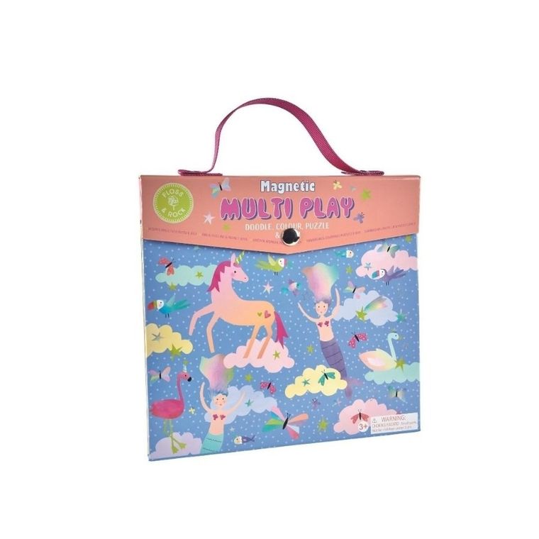 Floss & Rock, Kraina Fantazji, zestaw zabaw magnetyczno-plastycznych 4w1