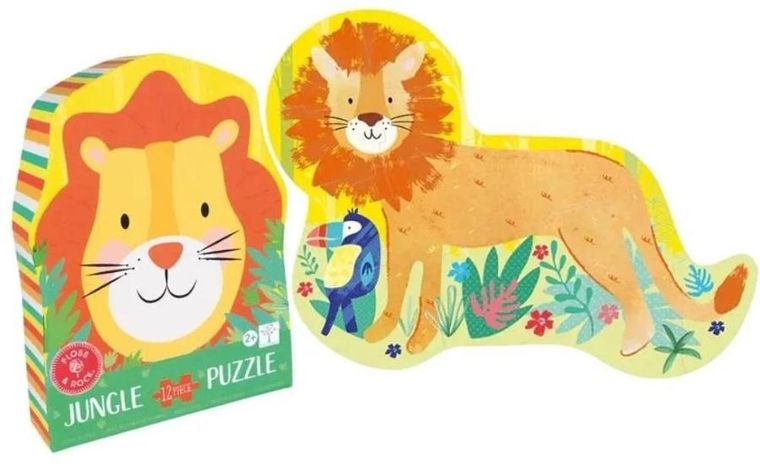 Floss & Rock, Lew, puzzle, 12 elementów