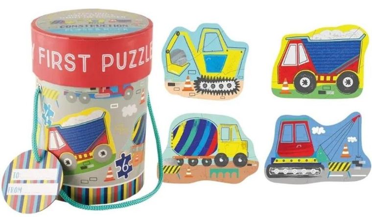 Floss & Rock, Na Budowie, puzzle 4w1