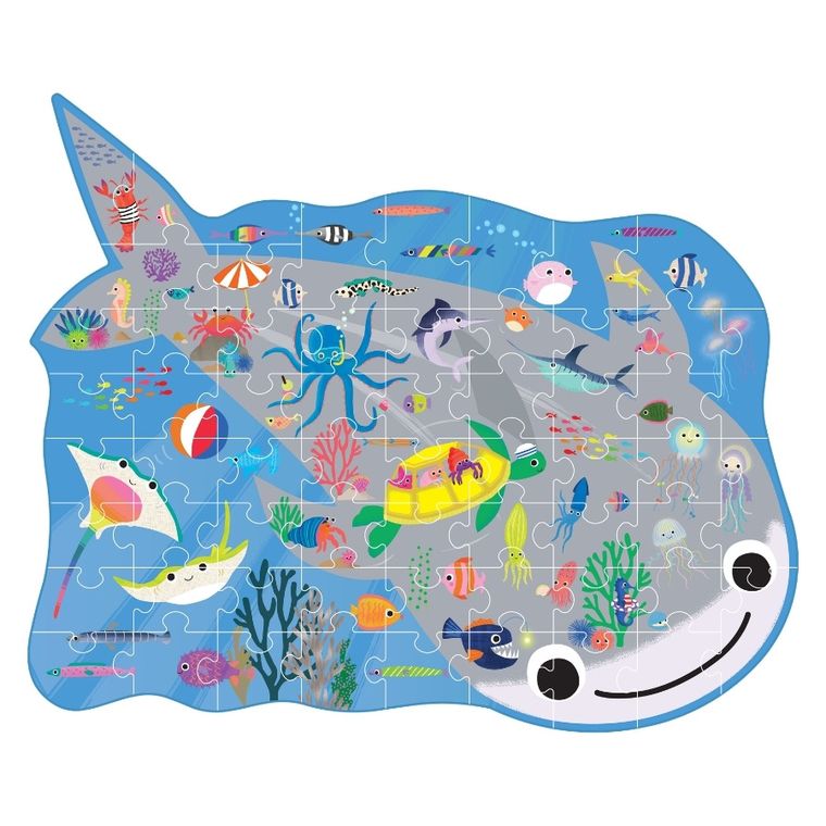 Floss & Rock, Ocean, puzzle, 60 elementów