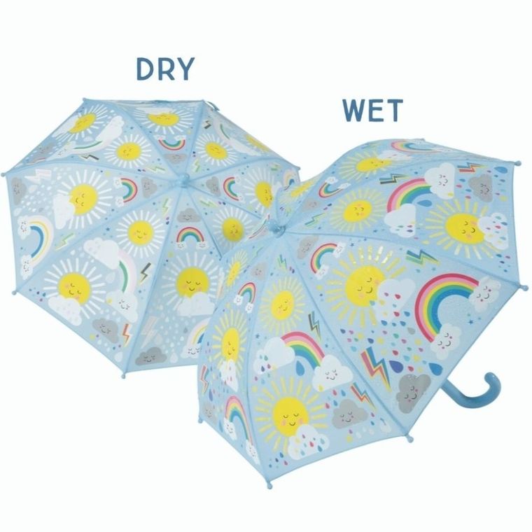 Floss & Rock, Słoneczko i Chmurki, parasolka zmieniająca kolory