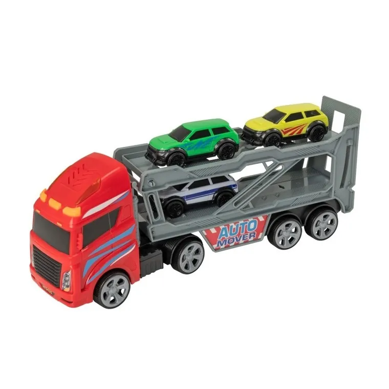 Flota Miejska, laweta z samochodami, 4 szt.