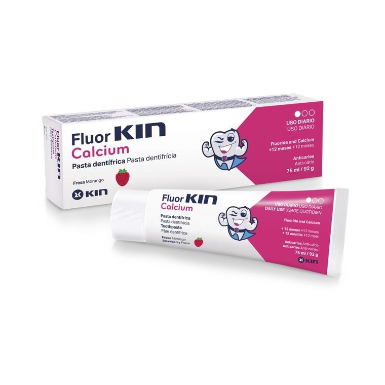 Fluor-Kin calcium, pasta, 75 ml