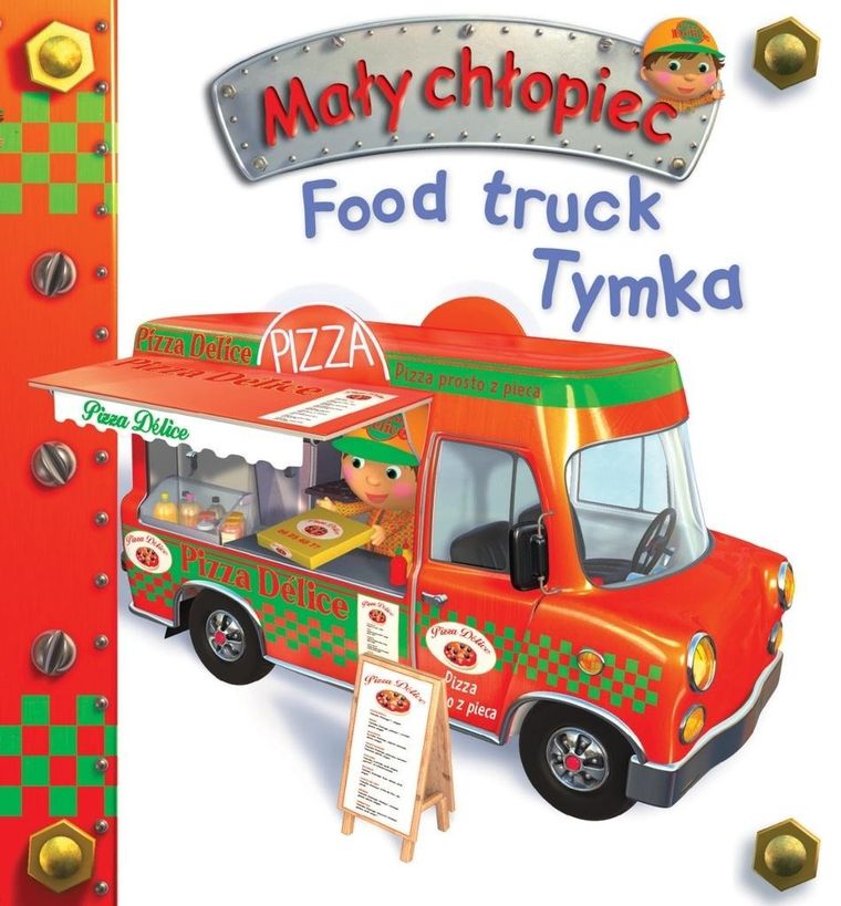 Food truck Tymka. Mały chłopiec