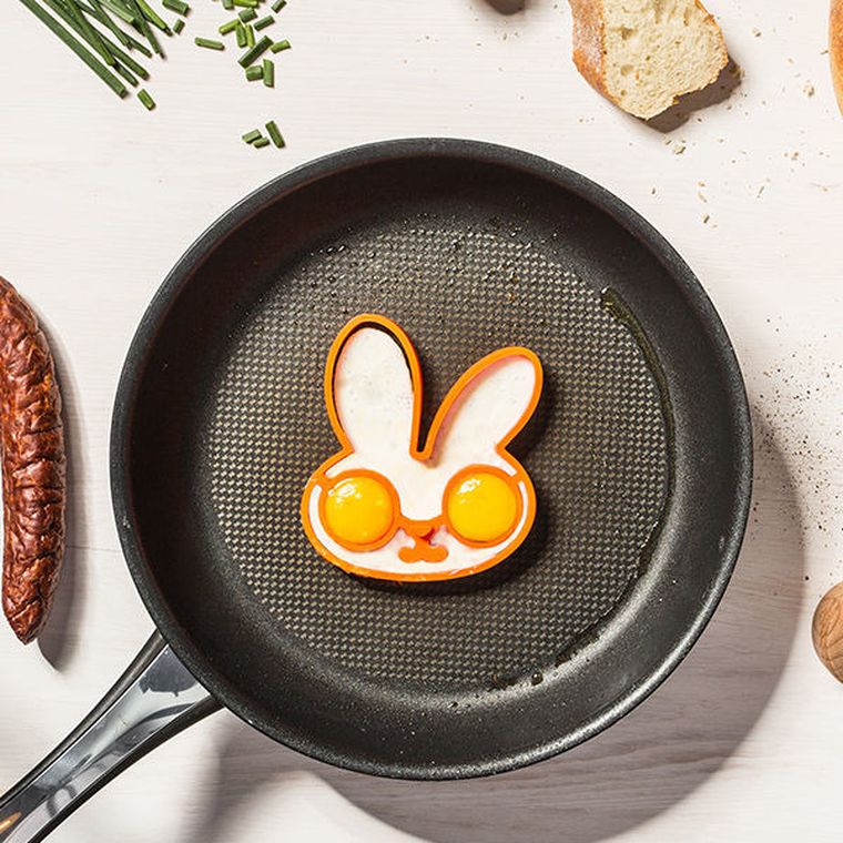 Foremka silikonowa do jajek, królik