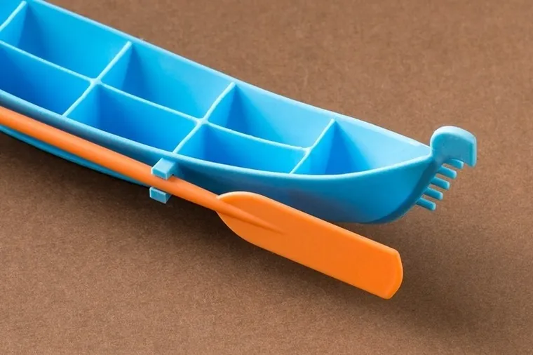 Foremki na lód, gondola, niebieska