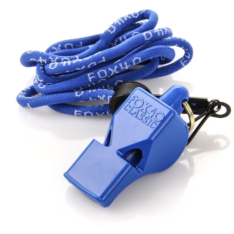 Fox 40, Classic Safety, gwizdek, głośność 115 dB, niebieski