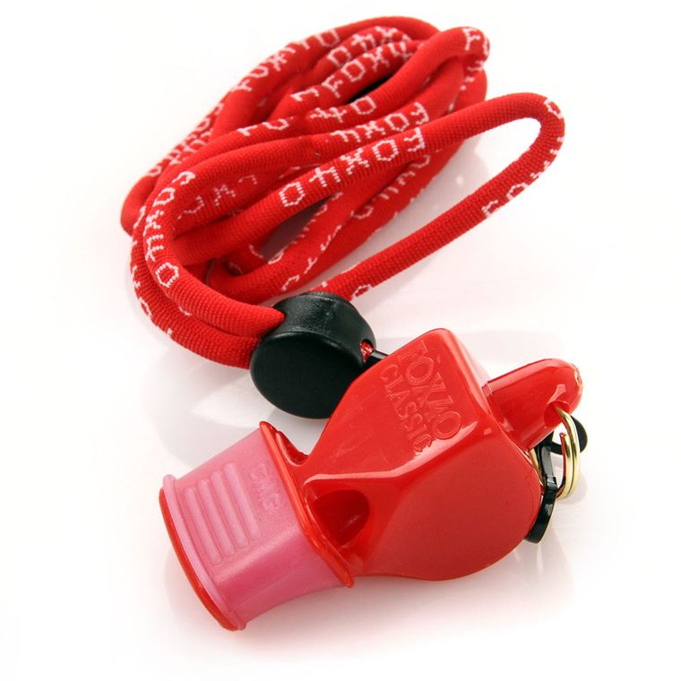 Fox 40, CMG Safety Classic, gwizdek, głośność 115 dB, czerwony