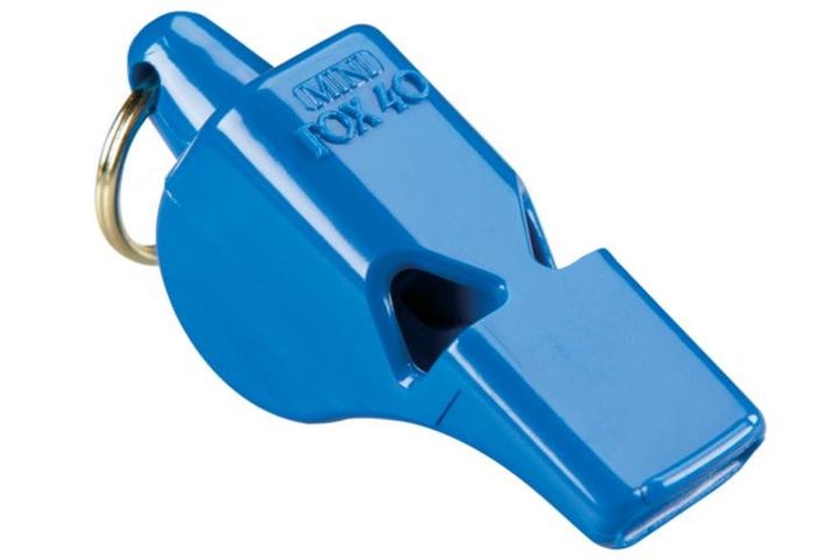 Fox 40, Mini Safety, gwizdek, głośność 109 dB, niebieski