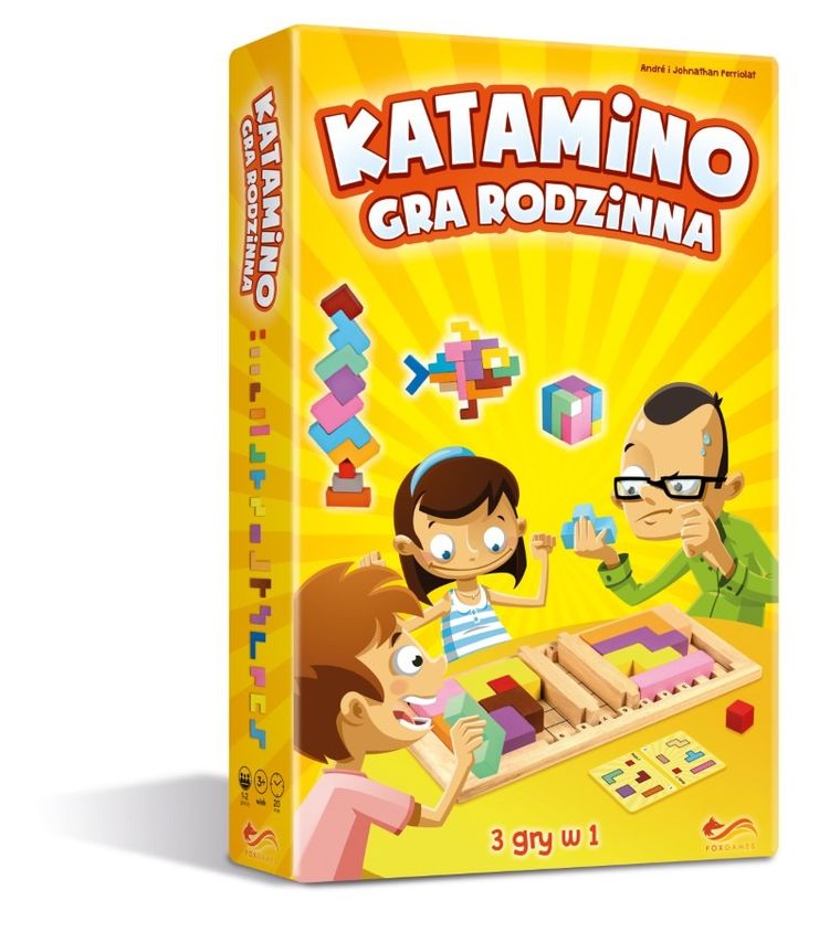 FoxGames, Katamino, gra rodzinna, planszowa