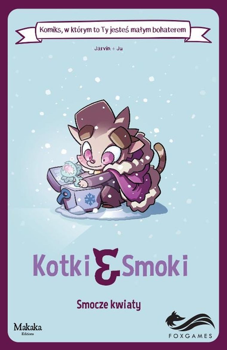 FoxGames, Komiks Paragrafowy. Kotki i smoki: Smocze kwiaty, komiks, gra paragrafowa