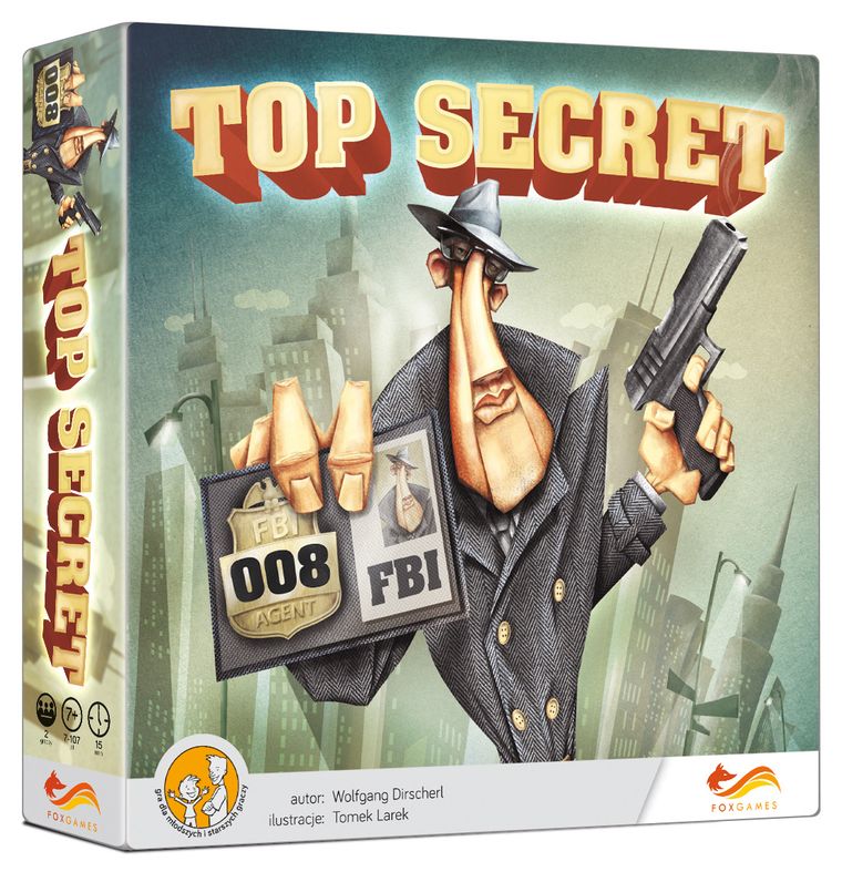 FoxGames, Top secret, gra planszowa