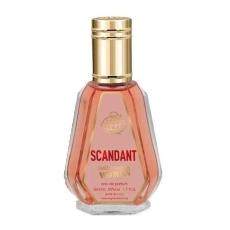 Fragrance World, Scandant Belle Celine Women, woda perfumowana, spray, 50 ml