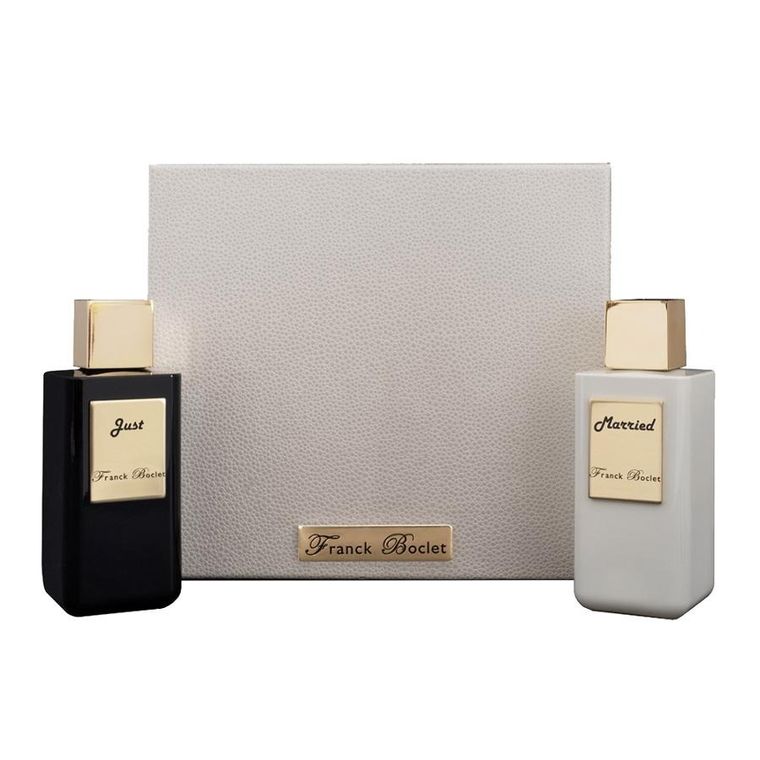 Franck Boclet, Rock & Riot, zestaw, Just, woda perfumowana, 100 ml + Married, woda perfumowana, 100 ml