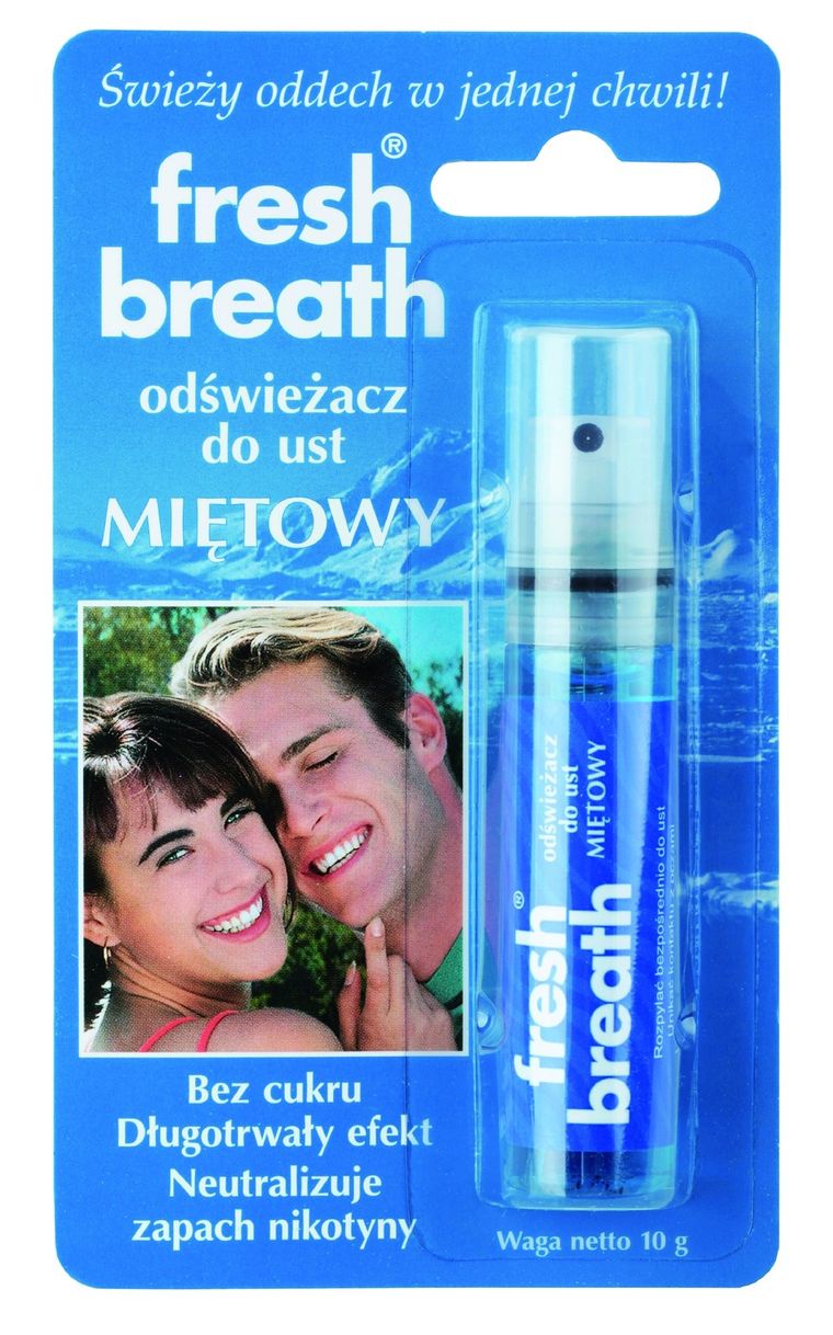 Fresh Breath, odświeżacz do ust, miętowy