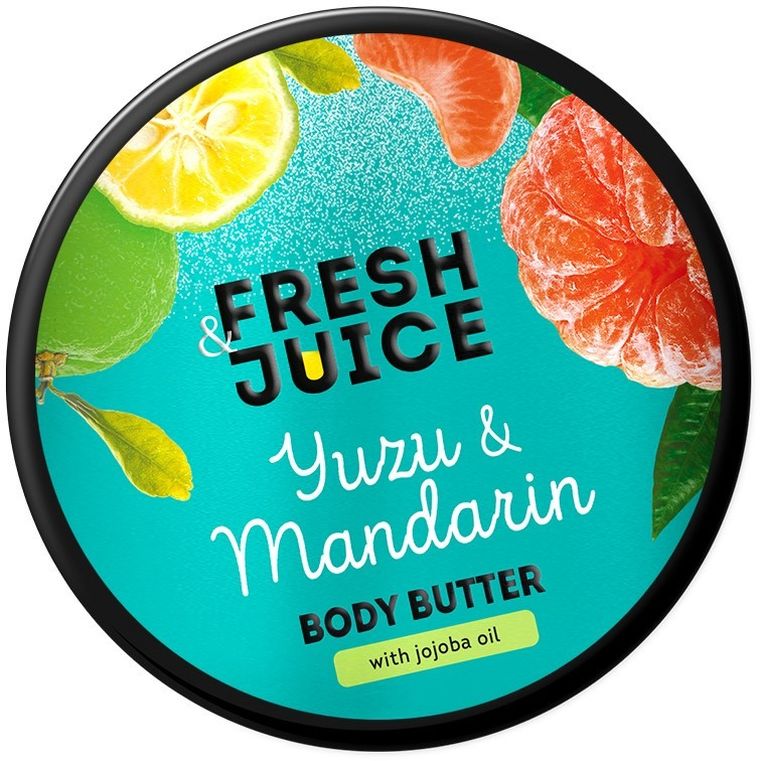 Fresh juice, masło do ciała, yuzu i mandarynka, 200 ml