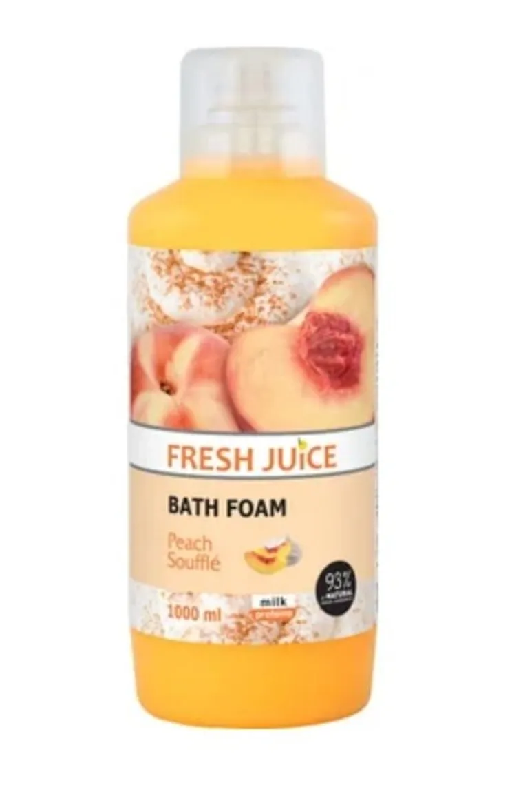 Fresh Juice, pianka do kąpieli, suflet brzoskwiniowy, 1000 ml