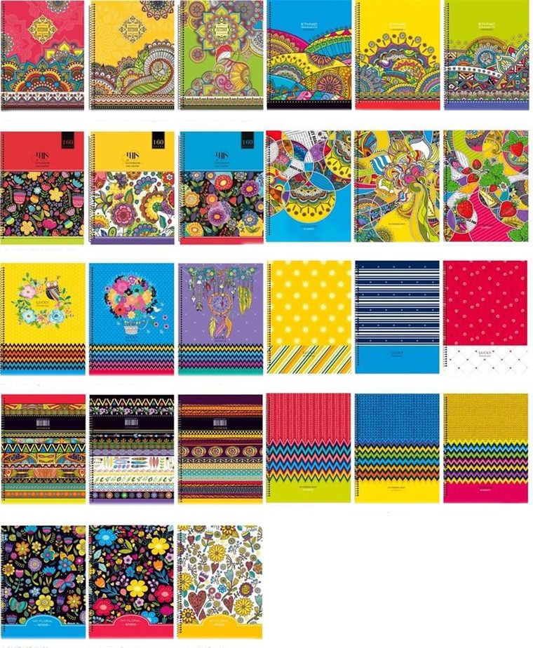 Fresh, kołonotatnik ozdobny, kratka, 1 szt.