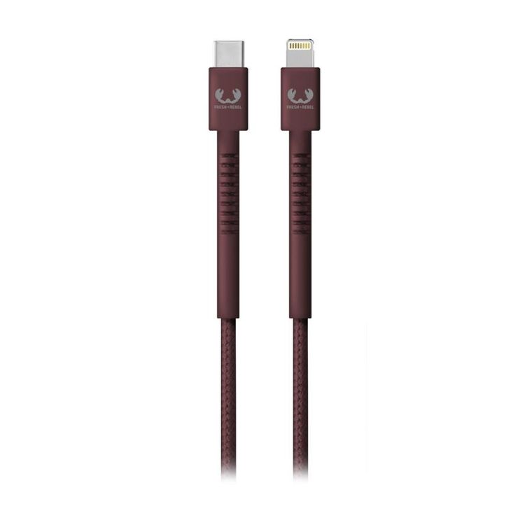 Fresh 'n Rebel, kabel USB-C, lightning, 20 m, deep mauve
