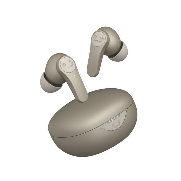 Fresh 'n Rebel, Twins Rise Anc, słuchawki bezprzewodowe dokanałowe, piaskowo-żółte