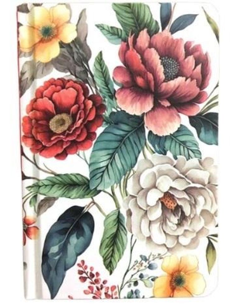 Fresh, notatnik 140-95, 64 kartki, gładki, kwiaty, 1 szt.