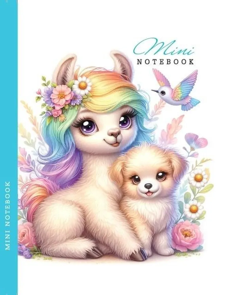 Fresh, notatnik, 48 kartek, gładki, lama i piesek, 128-165 cm, 1 szt.